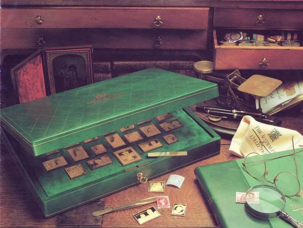 1988 Bicentenary Leather boxed set of 25 gold ... Image 1++