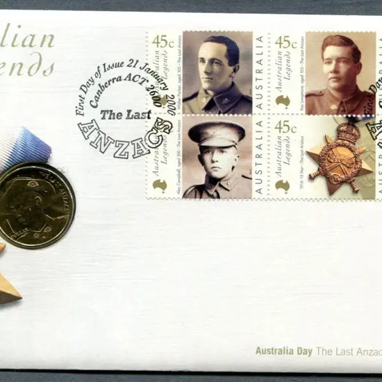 2000 (21st Jan) Australian Legends ditto but x 2. ...