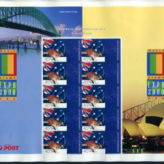 2000 (7-16th July) World Stamp Expo 2000 USA SES ...