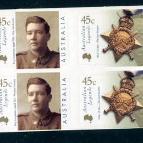2000 Australian Legends self adhesive booklet with ...