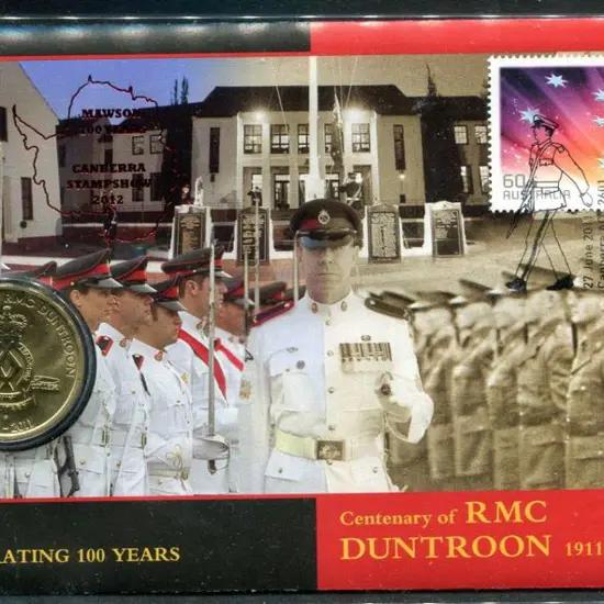 2011 (27th June) Duntroon PNC $1 coin First Day ...