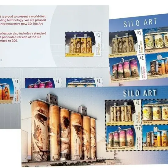 2018 Silo Art 3D miniature sheet created by ...