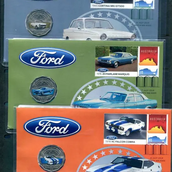 2018 (6th-8th July) Perth Stamp & Coin Show set of ...