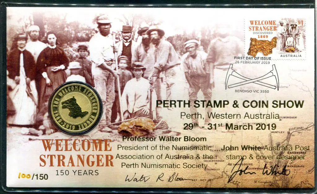 2019 (26th Feb) "Welcome Stranger" 150th Anniv $1 ... Image 1++