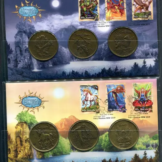 2019 $4 Australian Fauna imperforate M/S's ...