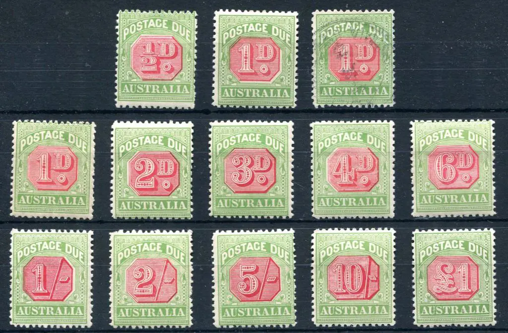 1909/10 ½d to £1 wmk crown over double lined A, ... Image 1++