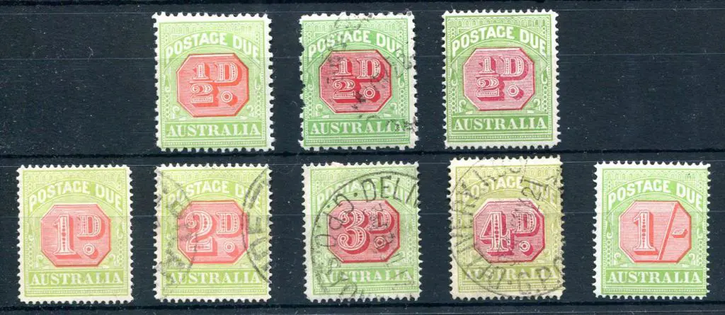 1913/23 ½d to 1/- on thin white paper, wmk crown ... Image 1++