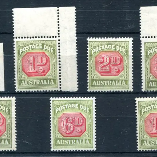 1938 ½d to 1/- ditto. Mixed MUH/MLH. SG D112/18, ...