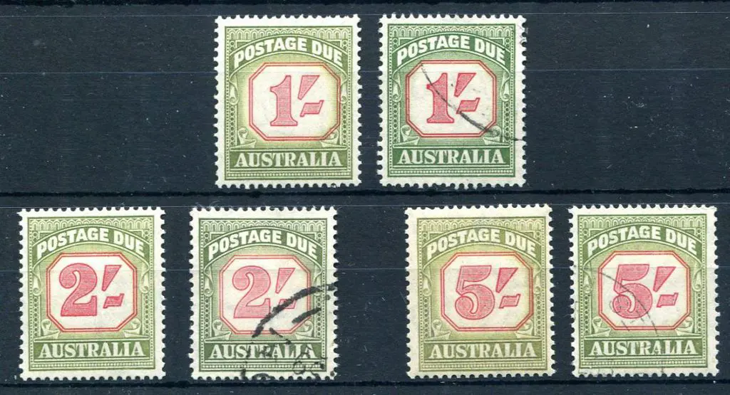 1953 1/- to 5/- CofA wmk set of 3 MUH/MLH. ... Image 1++