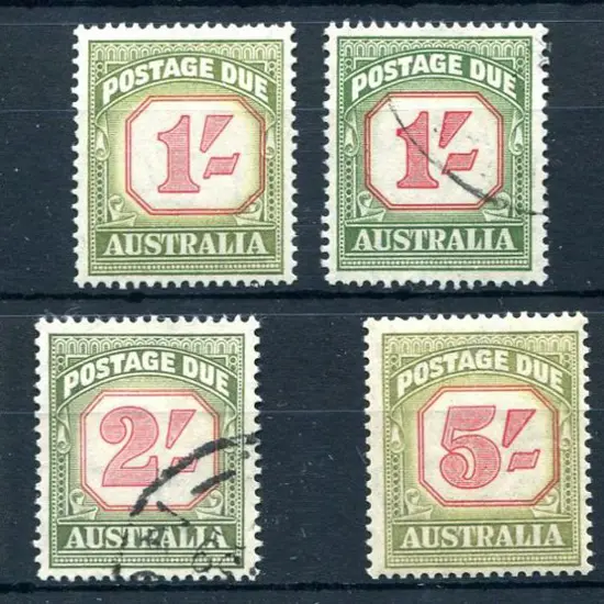 1953 1/- to 5/- CofA wmk set of 3 MUH/MLH. ...