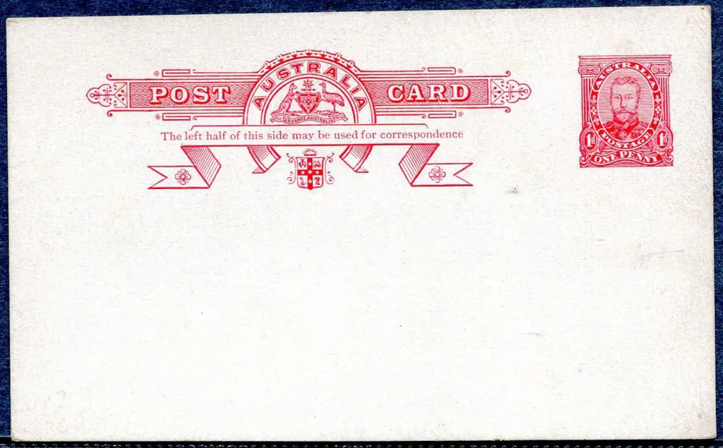 1911 1d rose-red KGV full face. Fine unused. ACSC ... Image 1++
