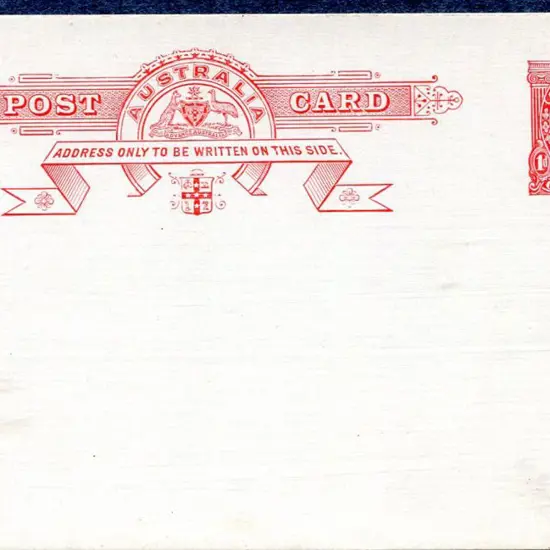 1911 1d rose KGV full face. Fine unused. ACSC P23, ...