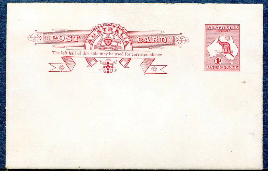 1914 1d red Kangaroo Die II on buff stock. Fine ... Image 1++