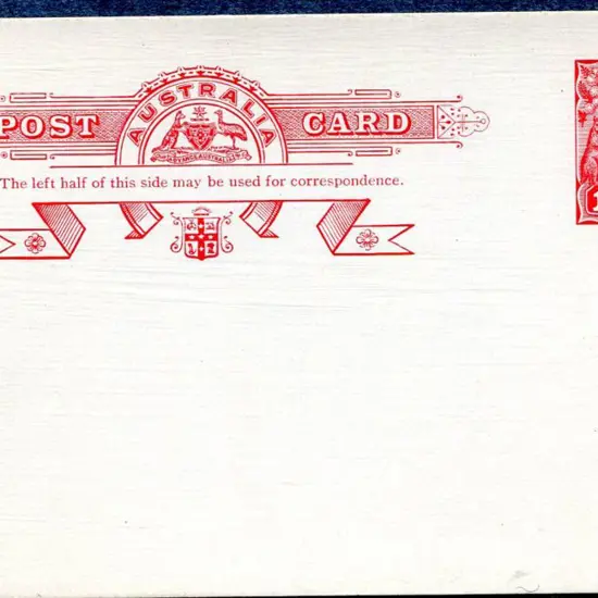 1915 1d red KGV Sideface without admonition Die I. ...