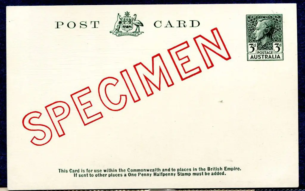 1953 3d dark blue-green KGVI overprinted ... Image 1++