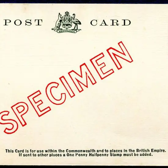 1953 QEII 3d green QEII ovptd "SPECIMEN" in red. ...