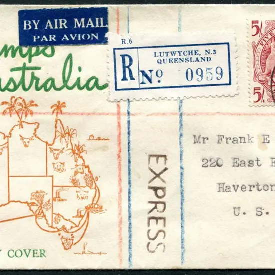 1949 (11th Apr) 5/- Arms on Cohen illust Lutwyche ...