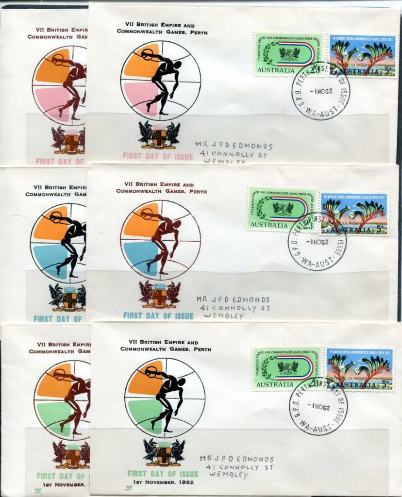 1962 (1st Nov) Commonwealth Games set of 6 Royal ... Image 1++