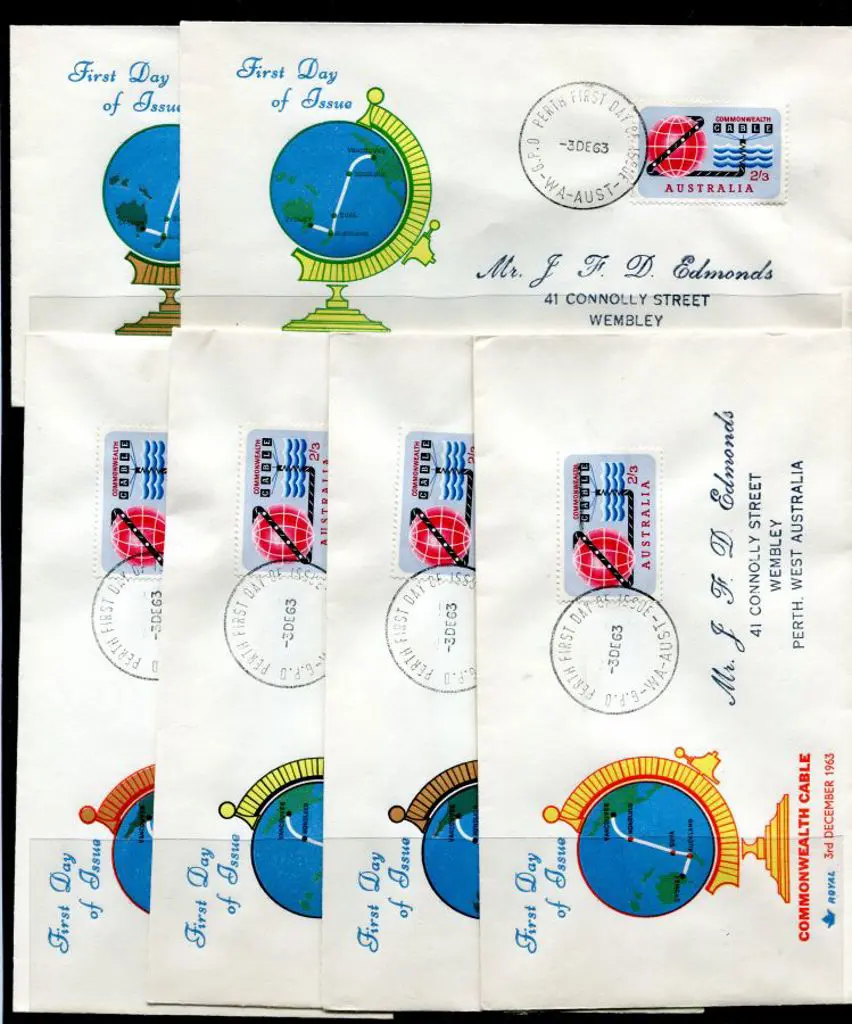1963 (3rd Dec) 2/3d Cable on set of 6 Royal illust ... Image 1++