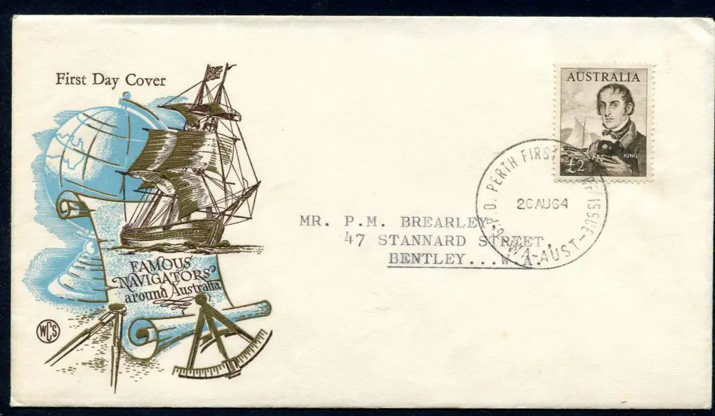 1964 (26th Aug) £2 King navigator on illust WCS ... Image 1++