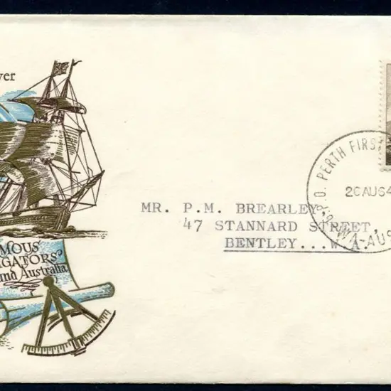 1964 (26th Aug) £2 King navigator on illust WCS ...