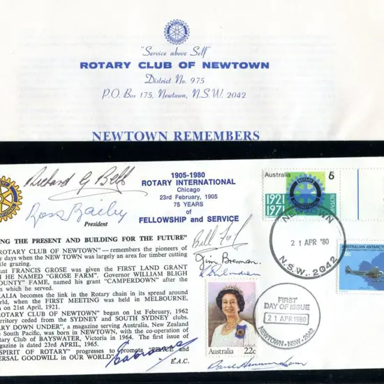 1980 (21st Apr) 22c QEII Birthday Ernest Crome ...