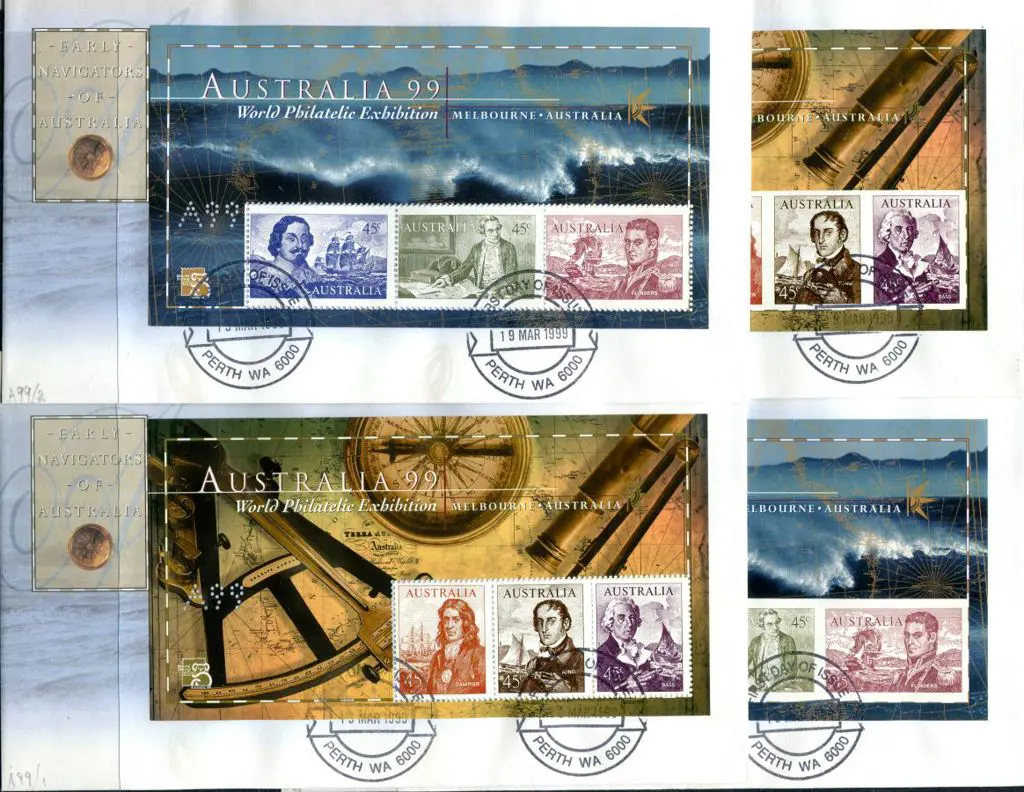 1999 (19th Mar) Navigators M/S's both imperf & ... Image 1++