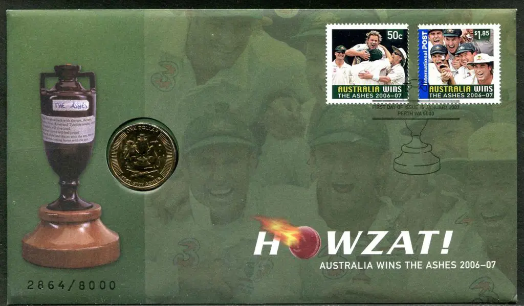 2007 (16th Jan) Ashes "Howzat" Aust Wins the Ashes ... Image 1++