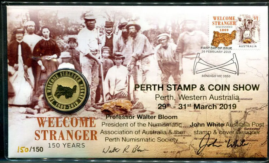 2019 (26th Feb) "Welcome Stranger" 150th Anniv $1 ... Image 1++