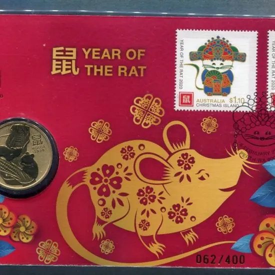 2020 (8th Feb) Christmas Is Year of the Rat $1.10 ...