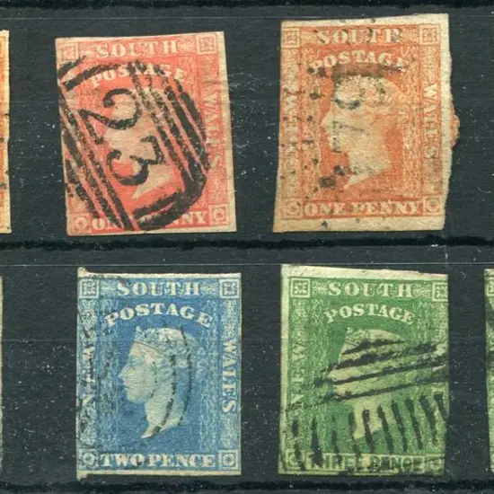 1856/60 small diadem issues incl SG 107 F/U with 3 ...