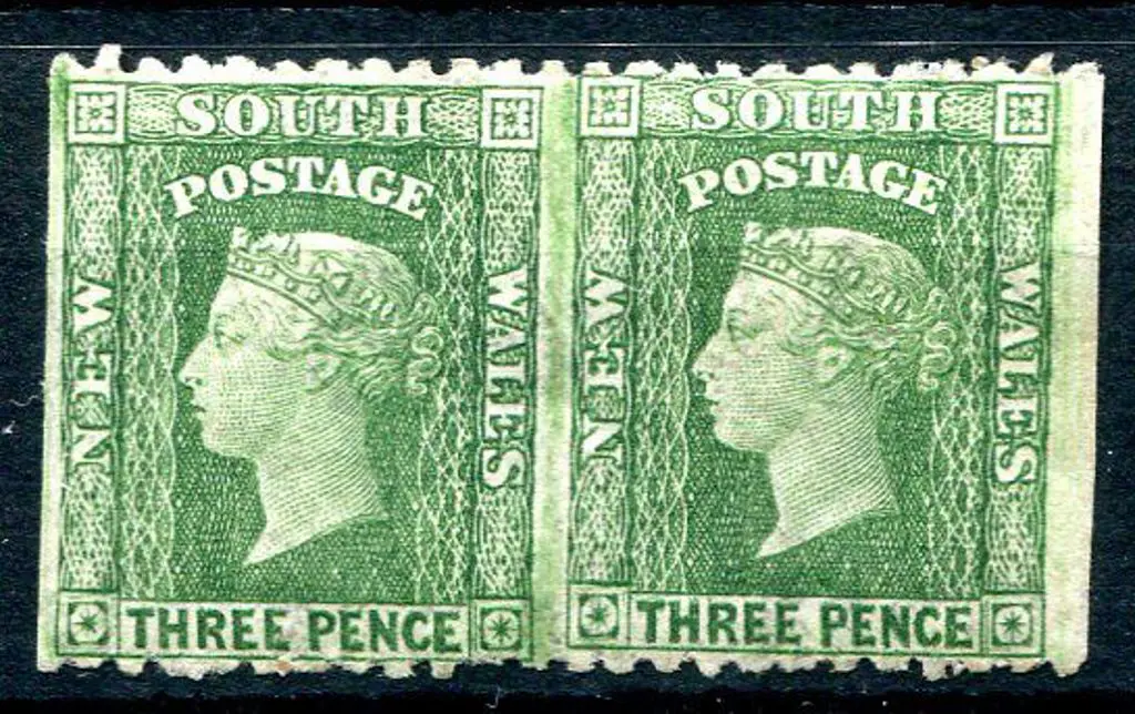 1882/97 3d yellow-green QV, perf 11 in marginal ... Image 1++