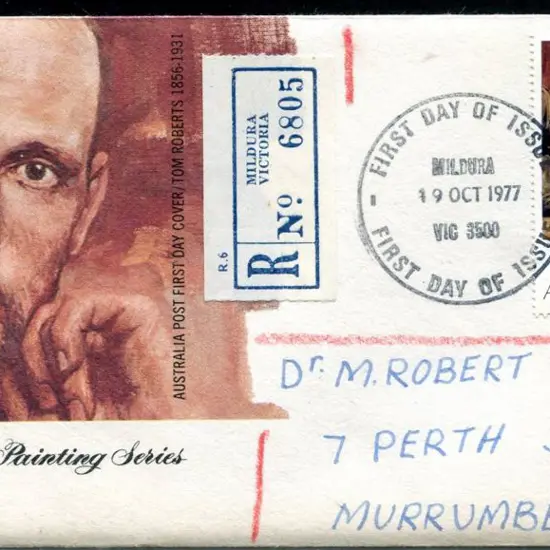 1890's 6d pink OHMS registered long letter unused ...