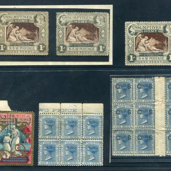 1897 2½d (2/6d) Diamond Jubilee Hospital Charity ...