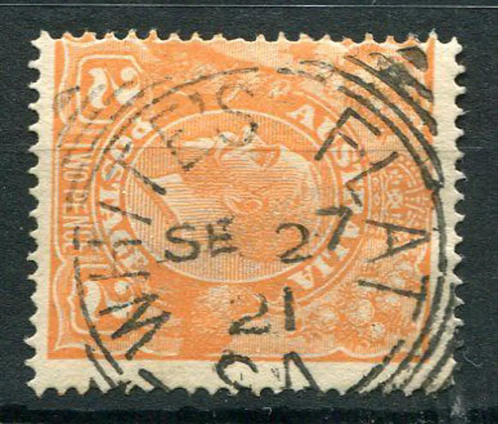 White's Flat SC on 2d orange KGV 27 Sep 21. An ... Image 1++