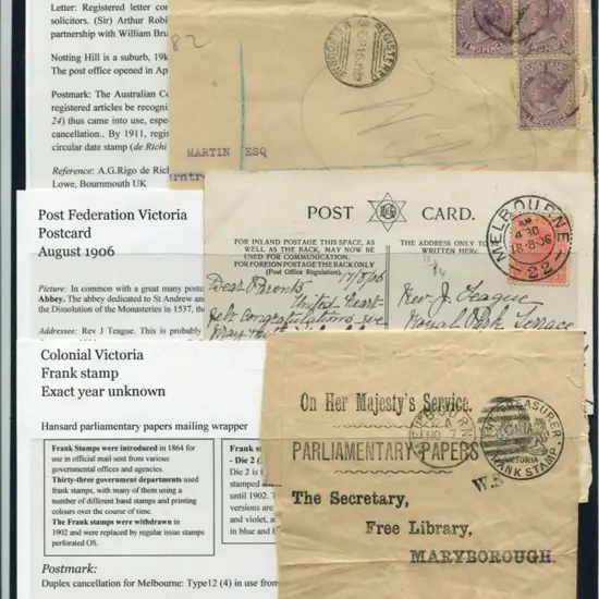 1890 OHMS "Parliamentary Papers" wrapper from ...