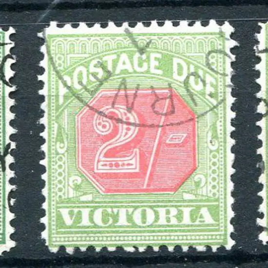 1895/96 10d, 2/- & 5/- bicolour Postage Dues with ...