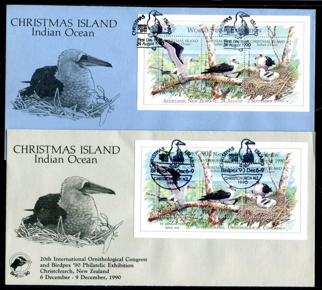 1990 (6th-9th Dec) Birdpex & NZ 1990 Abbots Booby ... Image 1++