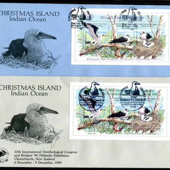 1990 (6th-9th Dec) Birdpex & NZ 1990 Abbots Booby ...