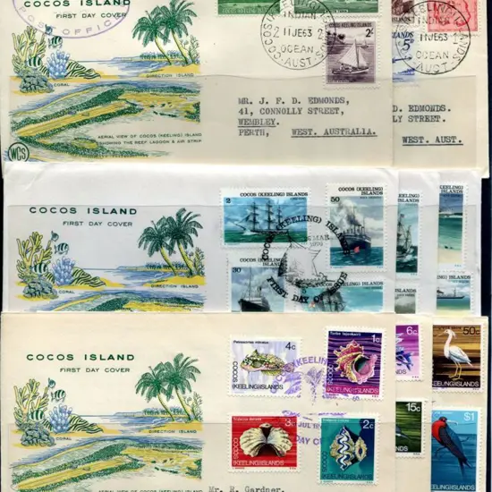 1963 (11th June) Defins to 2/3d set of 6 on 2 WCS ...