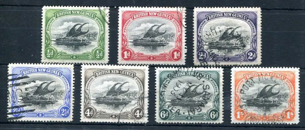 1901 ½d to 1/- Lakatoi on thick paper. Good to ... Image 1++