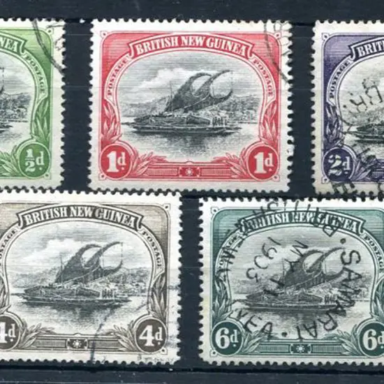 1901 ½d to 1/- Lakatoi on thick paper. Good to ...