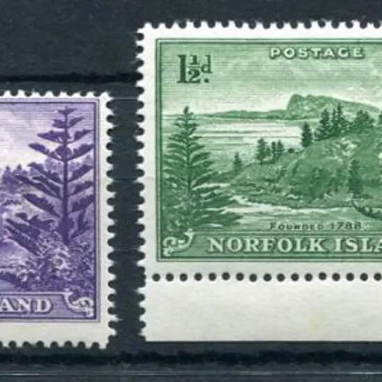 1956 ½d to 2d Ball Bay white paper set of 4. ½d & ...