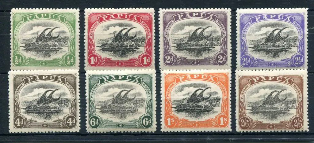 1910 ½d to 2/6d Lakatoi. MUH with reasonable ... Image 1++