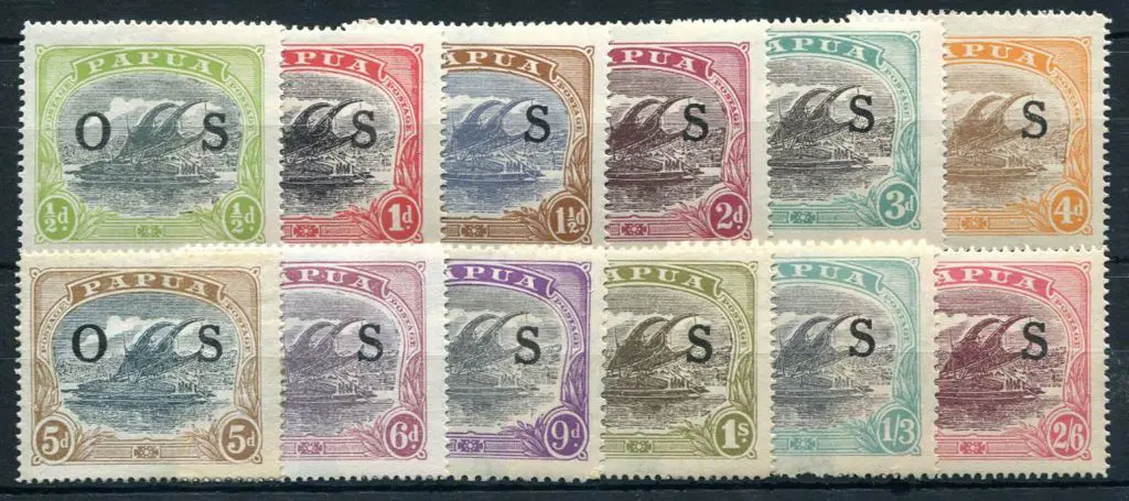 1931/32 ½d to 2/6d ditto with some gum aging. SG ... Image 1++