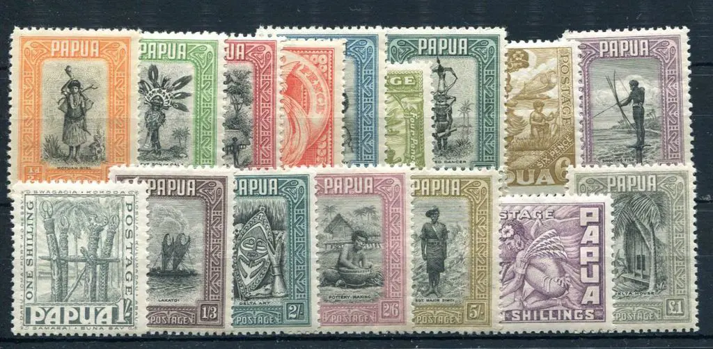 1932 Defin set of 16 to £1 House. 12 MUH incl £1 & ... Image 1++