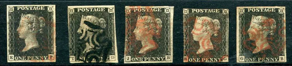1840 1d blacks x 5 with a fresh 4 margin example ... Image 1++
