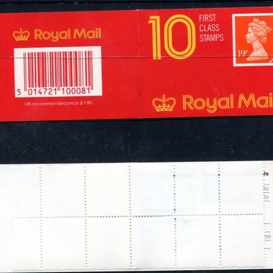 1988 £1.90 First Class Questa booklets x 2 both ...