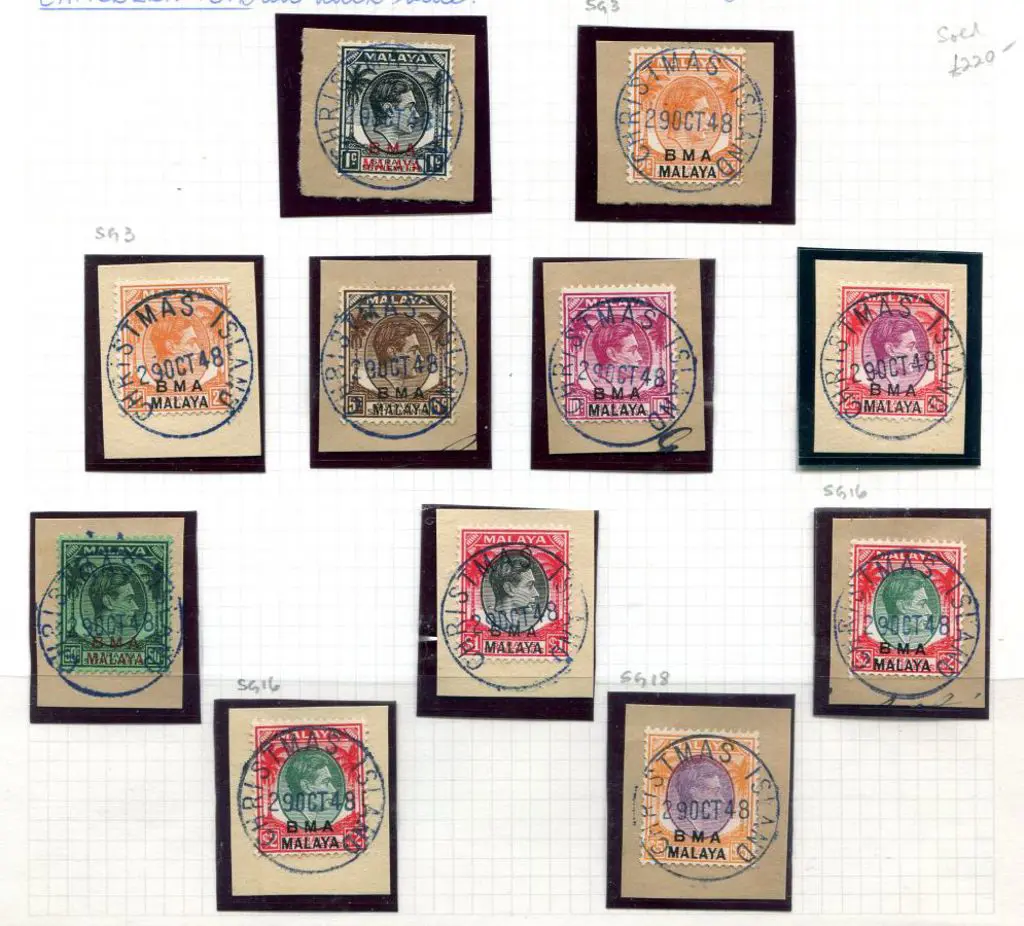 Malaya 1945 Military Administration with 11 ... Image 1++