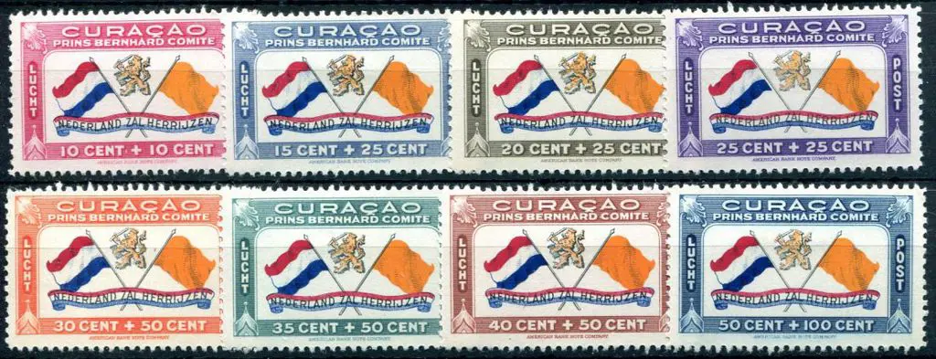 Netherlands Antilles - Curacao 1941 Prince ... Image 1++